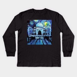 van Gogh Never Saw the Taj Mahal Kids Long Sleeve T-Shirt